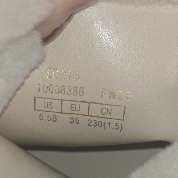 Stuart Weitzman Boots Womens Size 5.5 Shearling Lined Suede Tall Winter - Picture 12 of 14